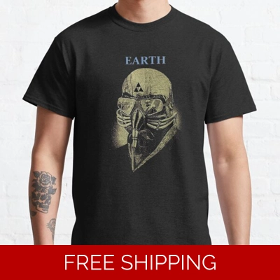 Le Studio Classic T-Shirts Earth Never Say Die